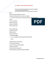 9.sınıf Türk Dili Ve Edebiyatı 1. Dönem 2. Yazılı Çalışma Kağıdı PDF İndir