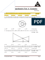 Quant Comprehensive Test 4 - Geometry