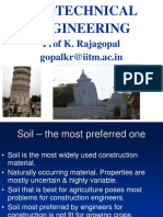 Geotechnical Engineering: Prof K. Rajagopal Gopalkr@iitm - Ac.in