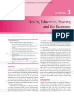 Health, Education, Poverty, and The Economy: Vignettes