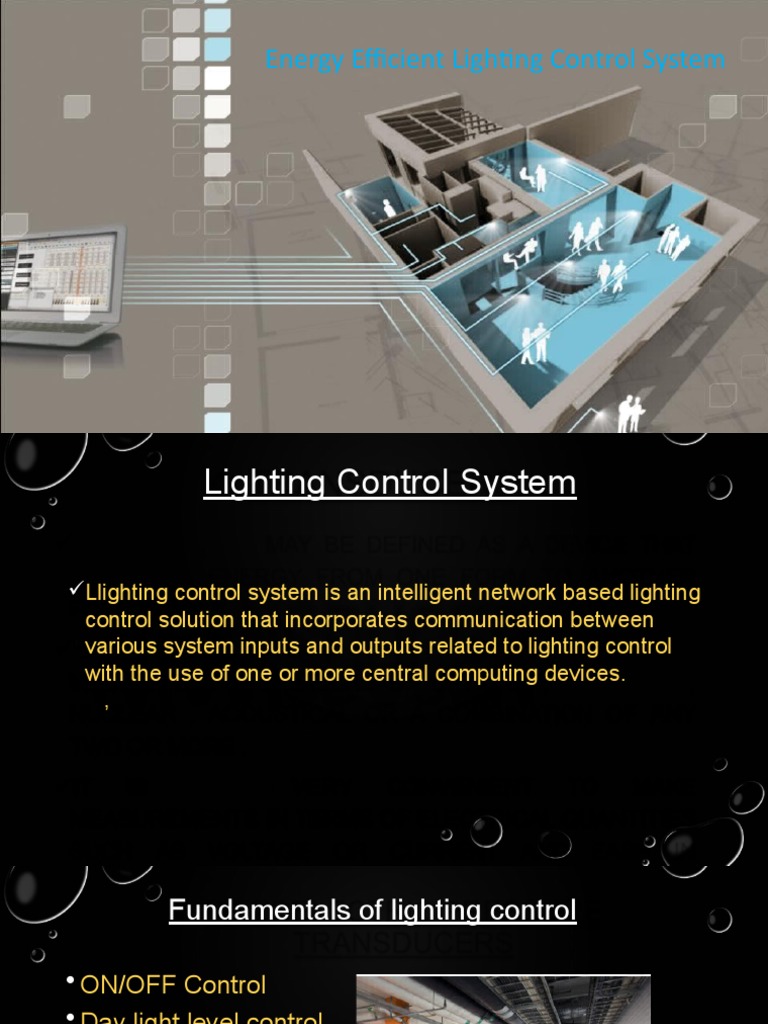 Energy Efficient Lighting Control System PDF