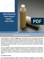 Bottled Coffee Manufacturing Plant Project 2021-2026