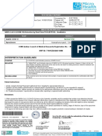 Test Result Report: Interpretation Guidelines