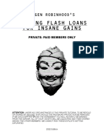 (LEAK) PAID TUTORIAL Hacking Flash Loans For Insane Gains