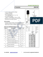 Isc 2SA1441: Silicon PNP Power Transistor