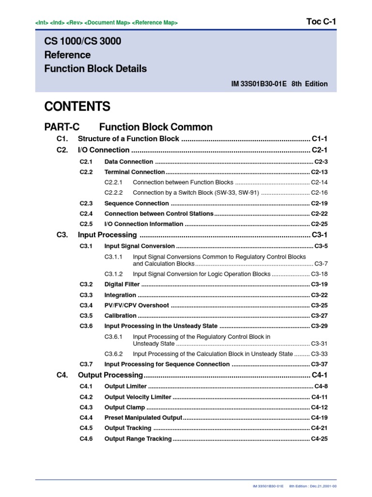 Function Block Processing Guide | PDF | Input/Output | Parameter ...
