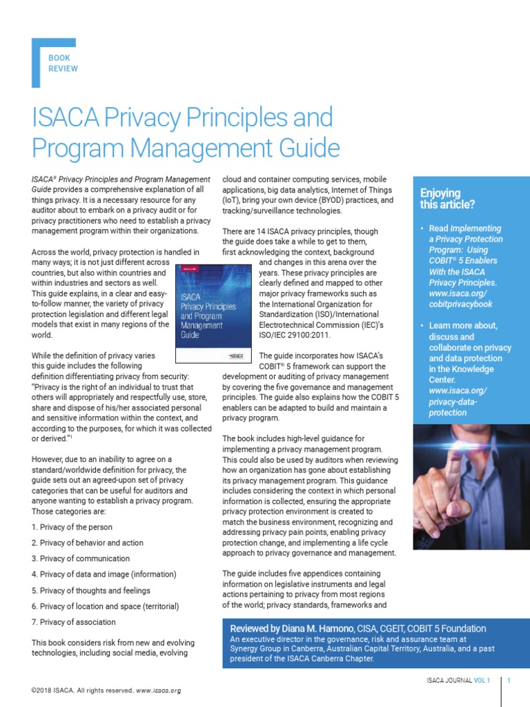 ISACA Privacy Principles and Program Management Guide - Joa - Eng ...