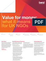 Value For Money:: What It Means For Uk Ngos