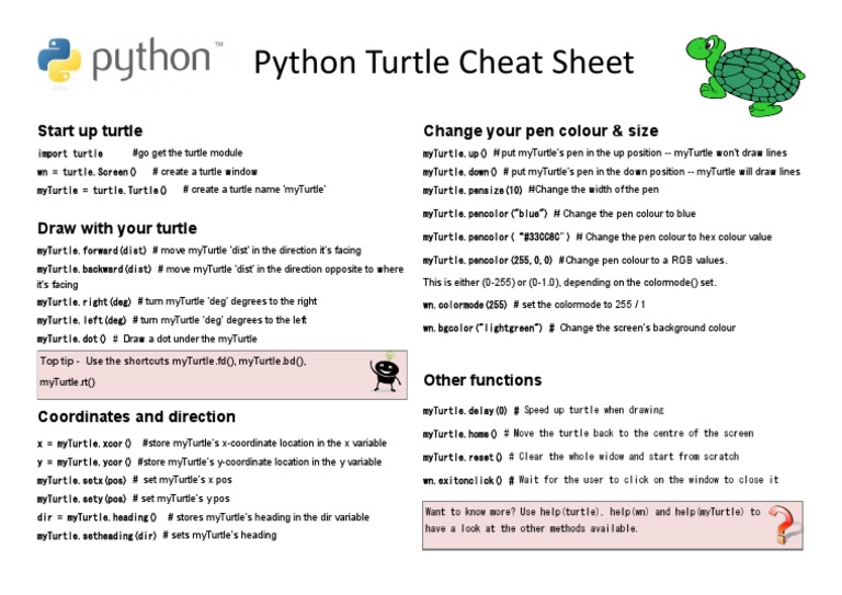 python turtle assignment