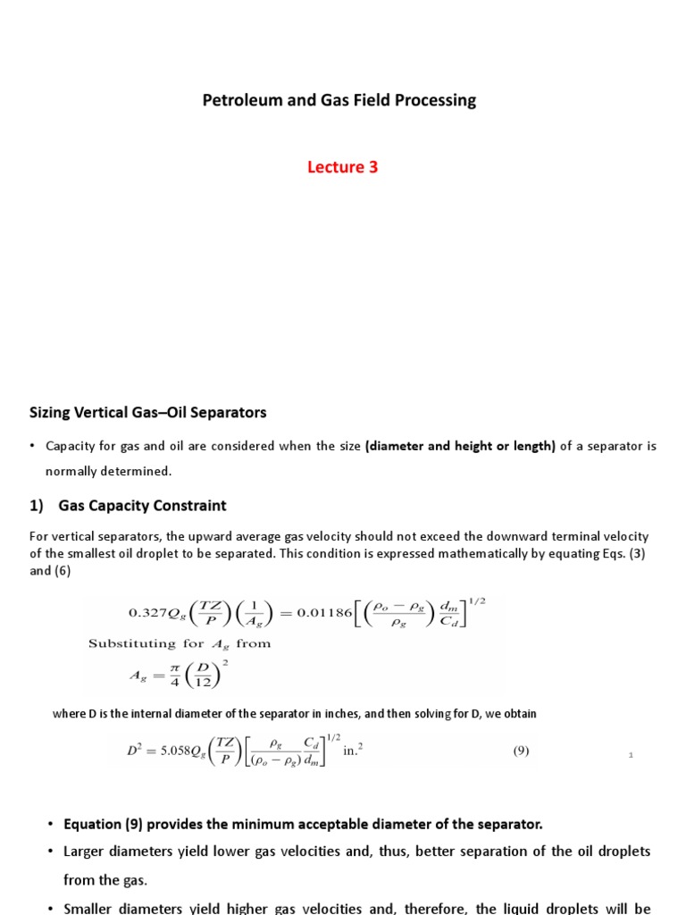 Petroleum and Gas Field Processing PDF Gases Drop (Liquid)