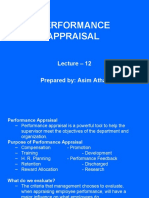 Performance Appraisal