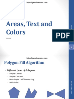 UNIT 8 Areas Text and Colors 1