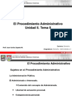 Derecho Administrativo 2. Unidad 2 Tema 2