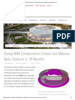 Global BIM Collaboration Creates the Massive Baku Stadium in 18 Months _ Tekla