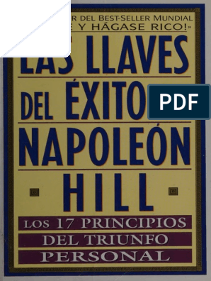 Llaves del éxito de Napoleón Hill, Las by Napoleon Hill, Paperback