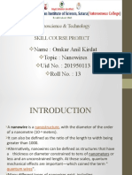 Name: Omkar Anil Kirdat Topic: Nanowires Uid No.: 201950113 Roll No.: 13