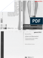 ¿Qué Es La Ilustración (Y Otros Escritos de Ética, Política y Filosofía de La Historia) - Kant, Inmanuel