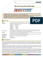 Anti-Sars-Cov-2 Quantivac Elisa (Igg) : Technical Data