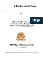 Study & Evaluation Scheme: Bachelor of Technology