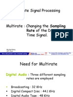 Multirate Signal Processing