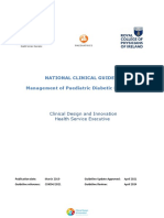 Diabetes National Clinical Guidelines For The Management of Diabetic Ketoacidosis