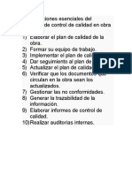 Las 10 Funciones Esenciales Del Encargado de Control de Calidad en Obra