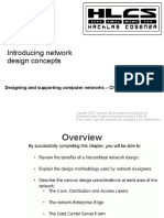 Introducing Network Design Concepts: Designing and Supporting Computer Networks - Chapter 1