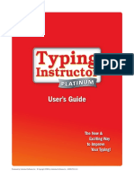 User's Guide: The New & Exciting Way To Improve Your Typing!
