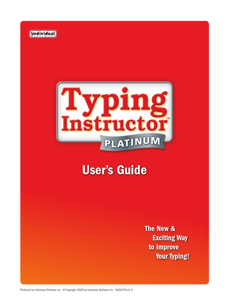 User's Guide: The New & Exciting Way To Improve Your Typing! | PDF ...