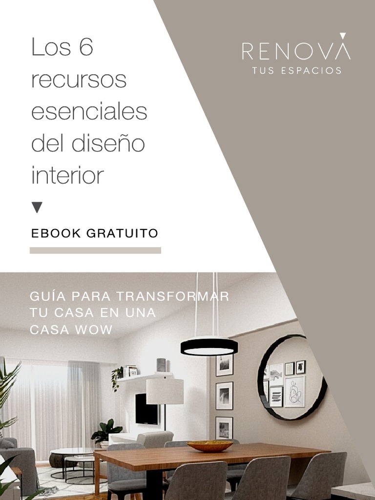 Recursos Clave para el Diseño Interior | PDF | Color | Ligero