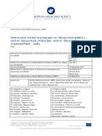 Glycyrrhiza Uralensis Fisch Radix First Version en