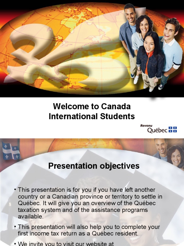 To Canada International Students PDF Expense Taxes