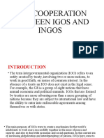 The Cooperation Between Igos and Ingos