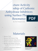 Structure Activity Relationship of Carbonic Anhydrase Inhibitors