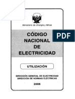 Código Nacional de Electricidad Utilización