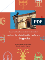 CONSERVACION Y FOMENTO DE LA BIODIVERSIDAD EN OBRAS DE REHABILITACION Y REFORMA DE SEGOVIA. Libro Interactivo VERSION FINAL