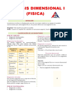 Magnitudes Físicas para Cuarto Grado de Secundaria