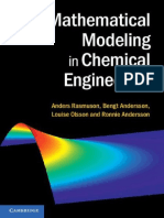 EstadisticaRasmuson Mathematical Modeling in Chemical Engineering