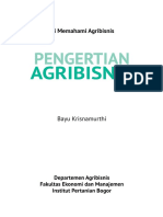 Krisnamurthi Pengertian Agribisnis