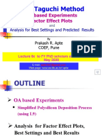 Apte08c Lect8c RM PHD COEP Taguchi Method Matrix Expts Factor Effects Audio 28slides Ver04