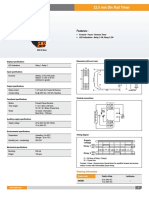 22.5 MM Din Rail Timer 800XMR: Features