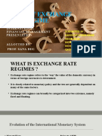 Current Exchange Rate Regime-2 Final1