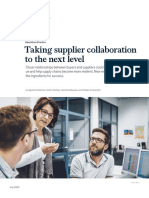 Taking Supplier Collaboration To The Next Level