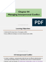 Chap-04 Managing Interpersonal Conflict