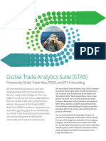 Global Trade Analytics Suite (GTAS) : Powered by Global Trade Atlas, PIERS, and GTA Forecasting