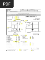 PDF Moment Connection Beam Column Is Amp Bs Section For Is800xls Compress