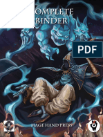 Complete Binder: Mage Hand Press