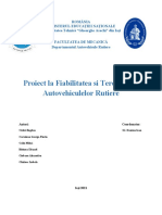 Proiect Fiabilitate Refacut