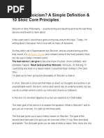 The Stoic Handbook™ | PDF | Stoicism | Mindfulness