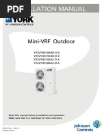 Read This Manual Before Installation and Operation Make Sure That It Is Well Kept For Later Reference